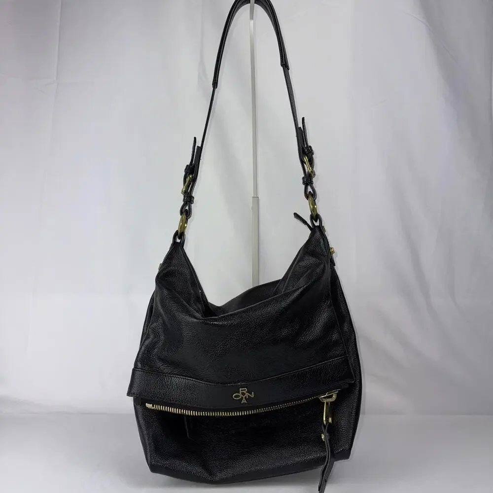 orYANY Pebble Leather Hobo Bag